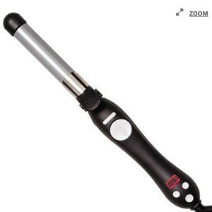 NEVER USED BEACHWAVER® S1.25 DUAL VOLTAGE BLACK ROTATING CURLING IRON